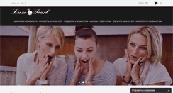 Desktop Screenshot of luxepearl.com